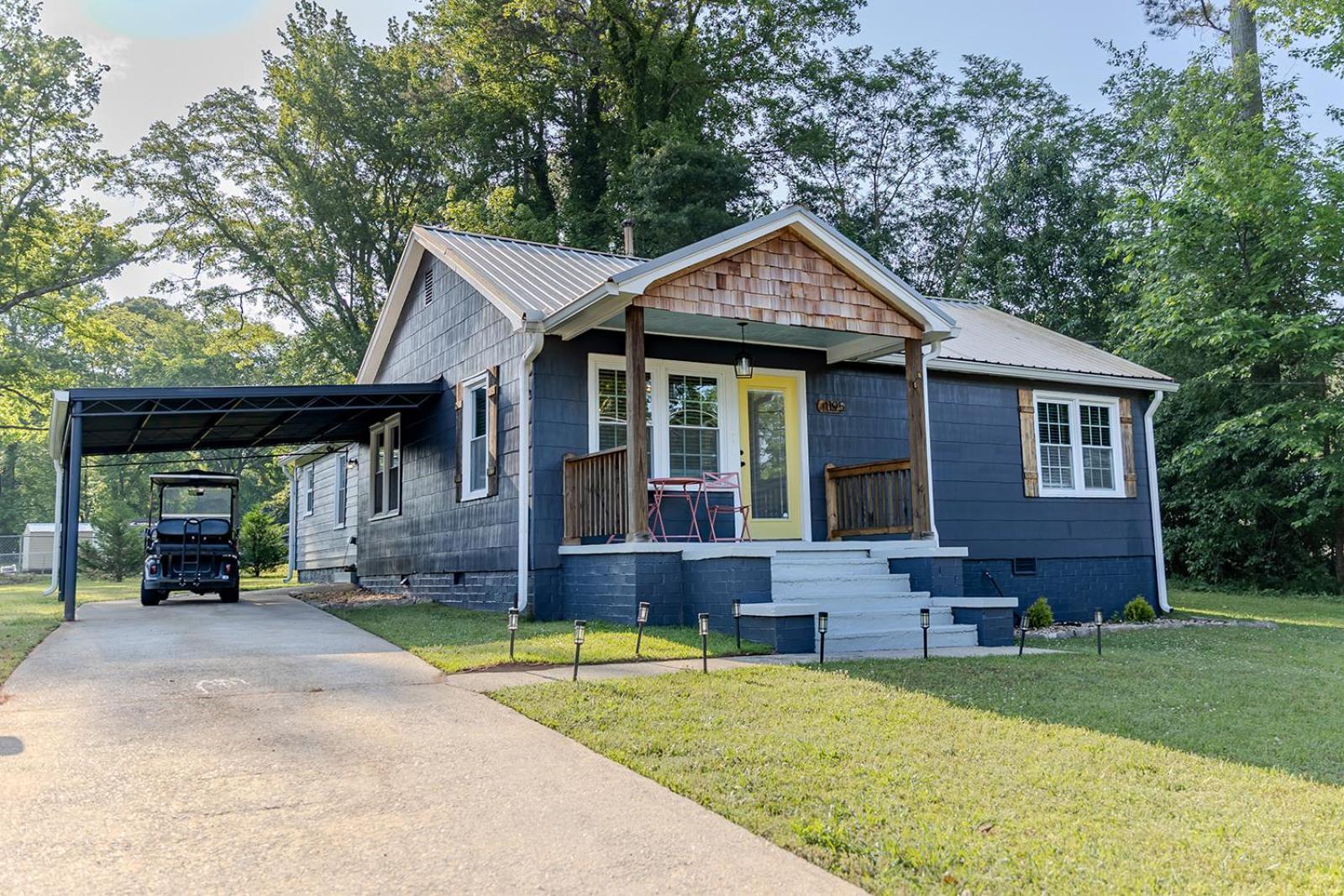 Blue Bungalow W/ Free Golf Cart 1/2 Mi From Square 科文顿 外观 照片