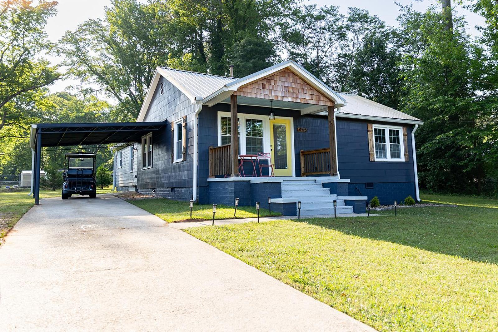 Blue Bungalow W/ Free Golf Cart 1/2 Mi From Square 科文顿 外观 照片